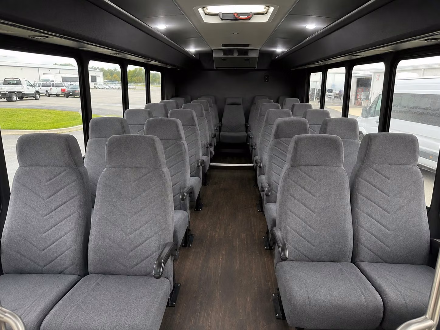 20 passenger minibus inside