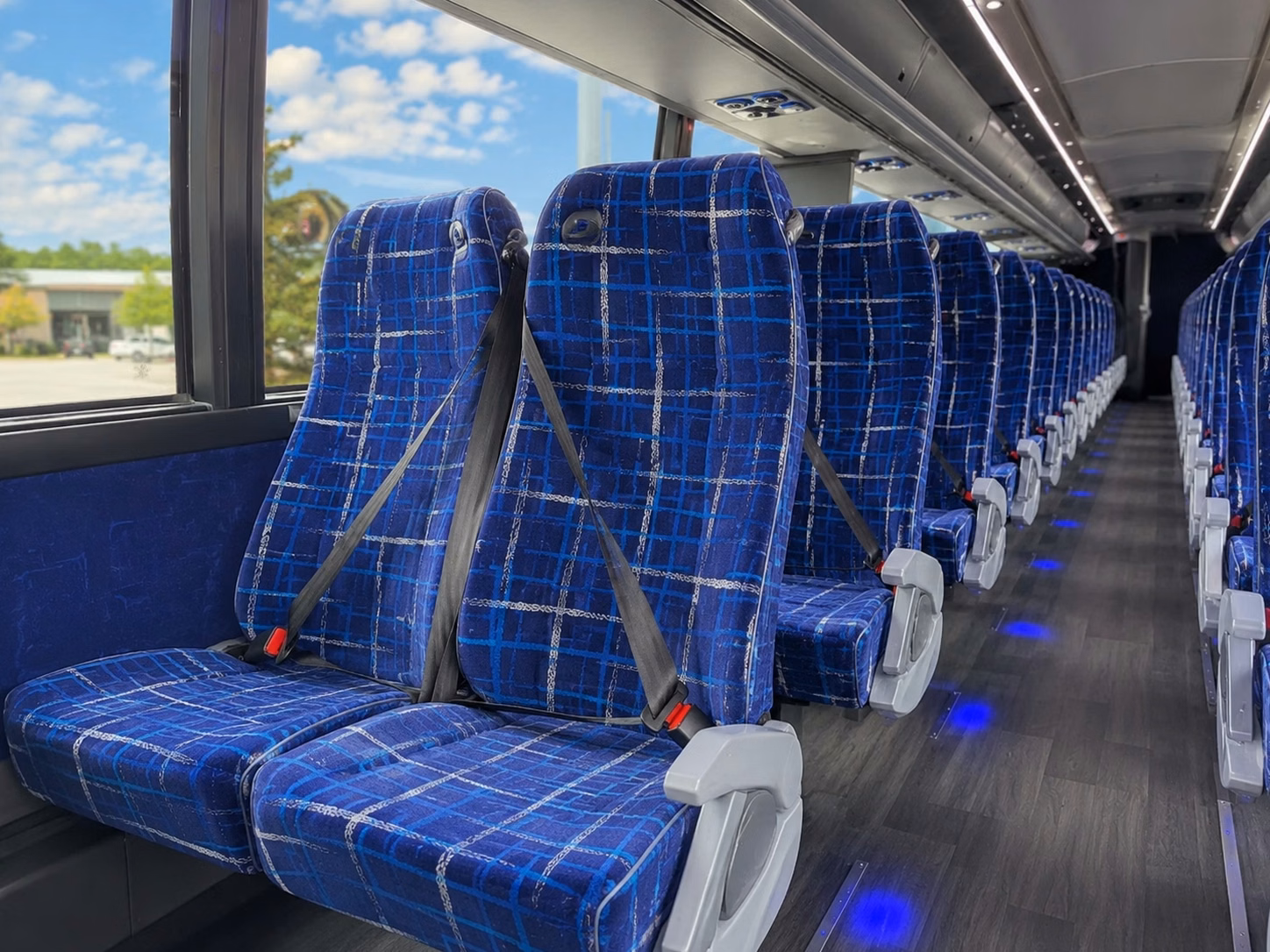 charter buses for large winter garden prom groups and school organized transportation