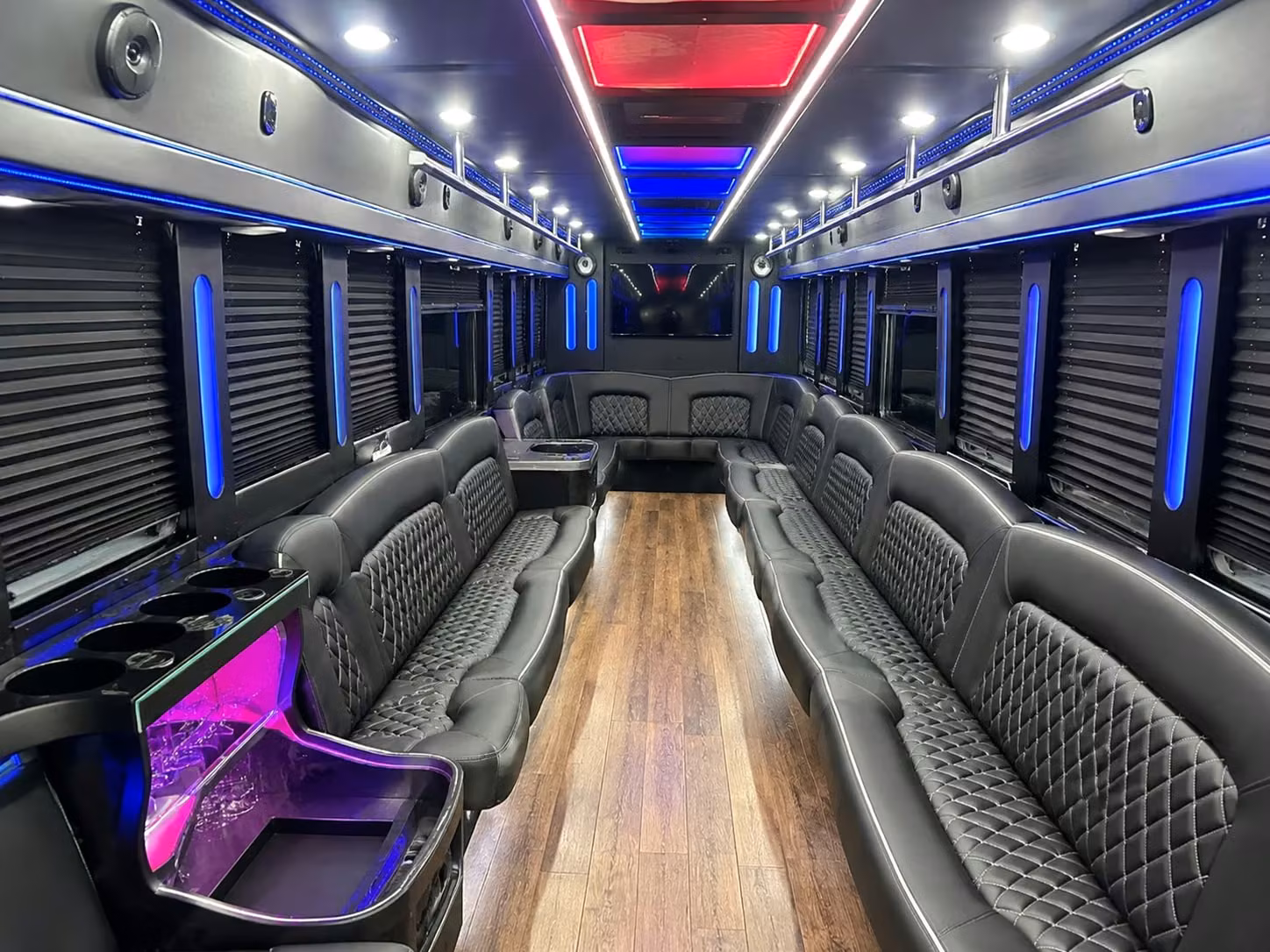 party buses for winter garden prom groups who want to ride in style