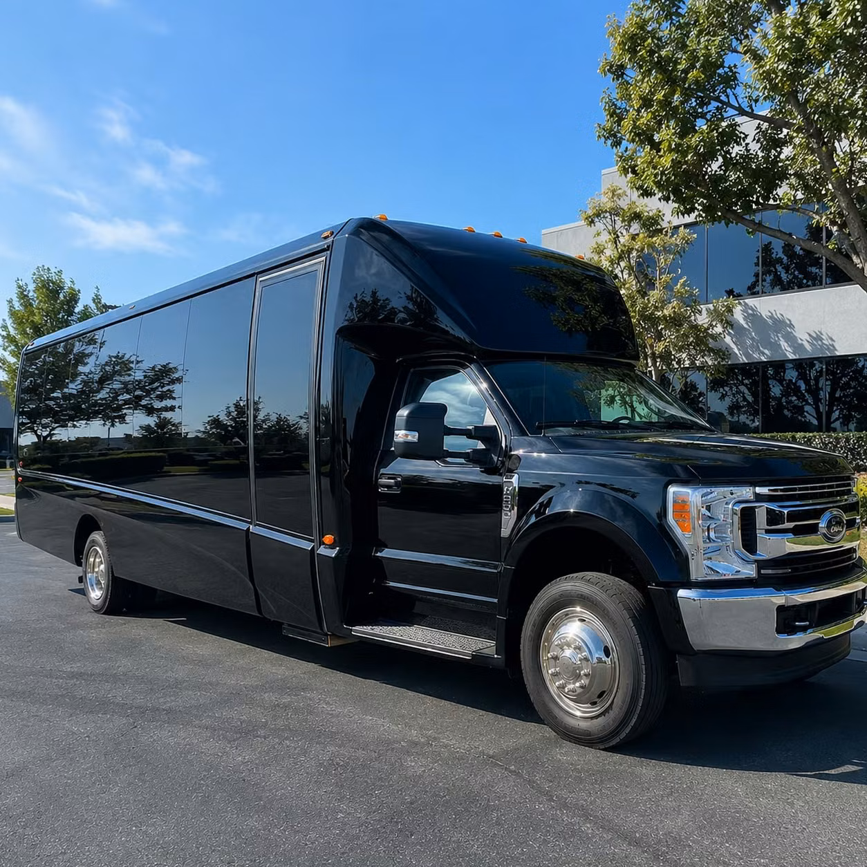 wedding bus rentals in winter garden