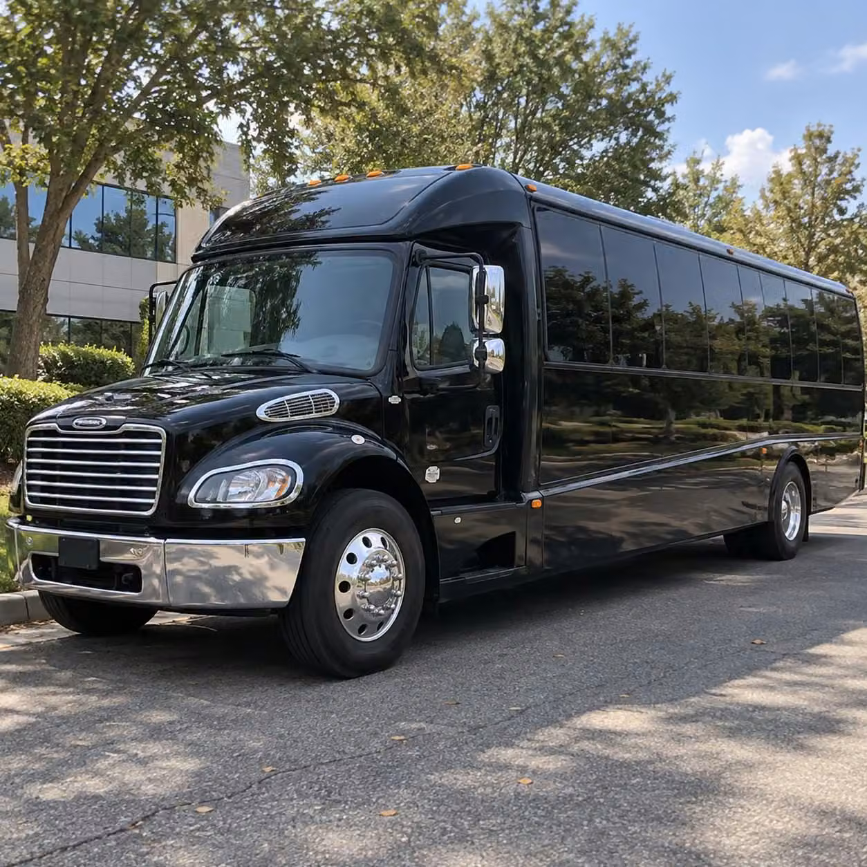 winter garden 28 passenger minibus rental