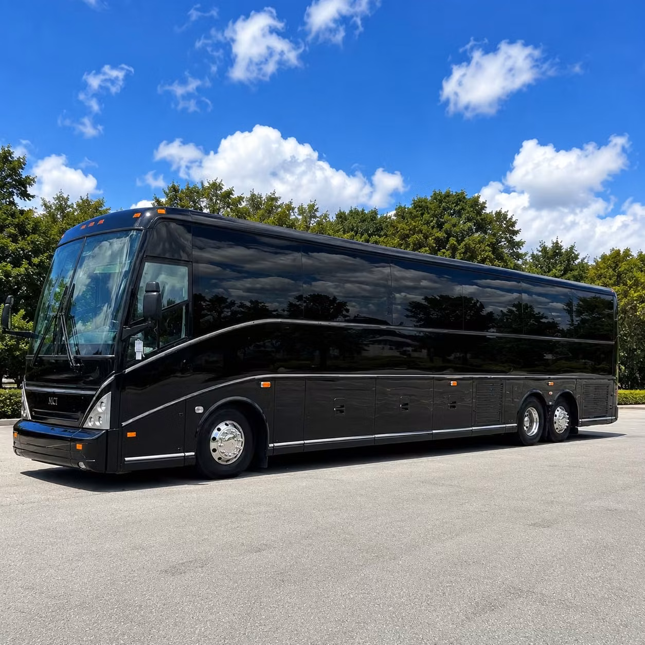 winter garden wedding guest shuttles and ceremony transportation