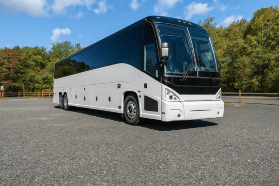 Winter Garden Charter Bus 56 Passenger Charter Bus
